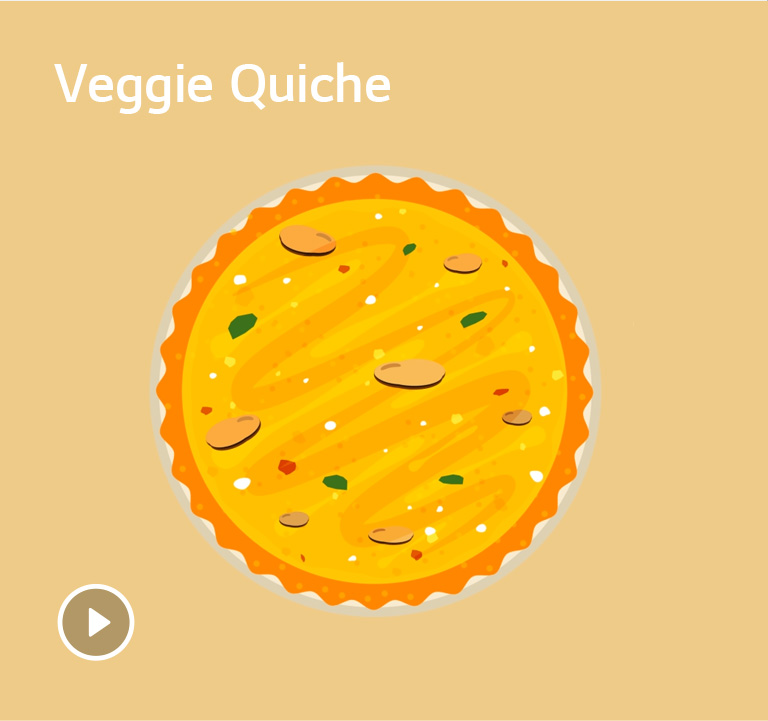 Veggie Quiche image